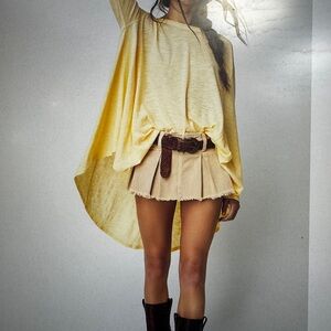 Free people Aria Trapeze Long Sleeve Top